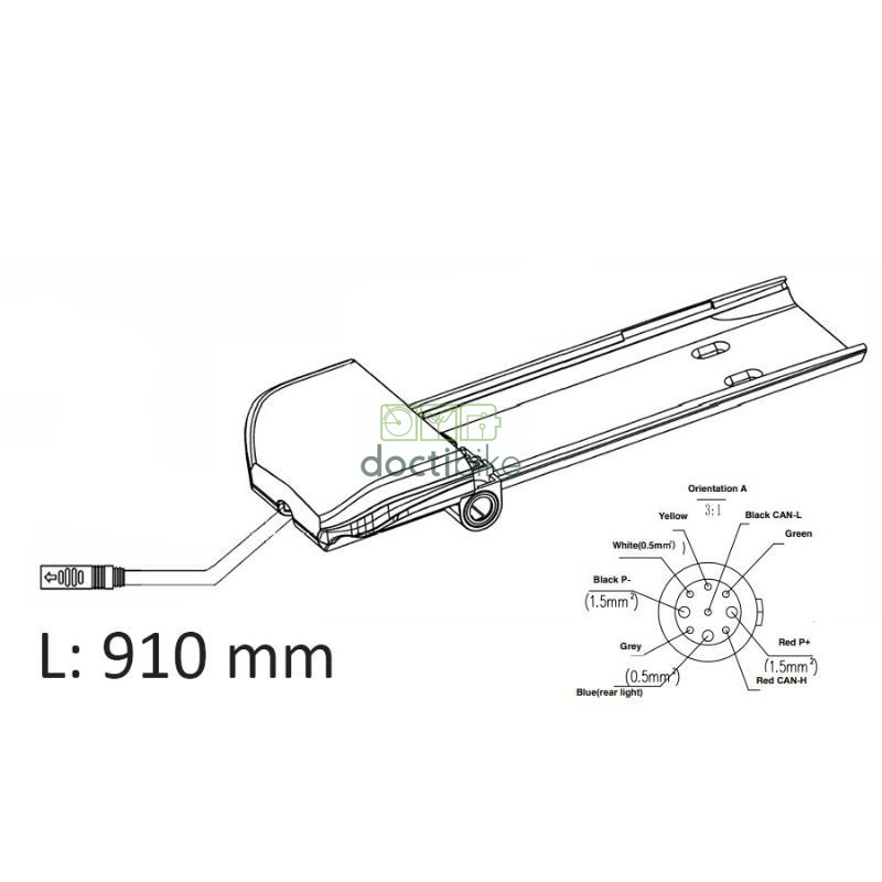 Guida per batteria Phylion SR11 con cavo