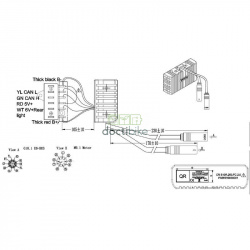 Controlador CAN y portapilas Phylion SR11 - 20" bike