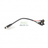 Câble de décharge 5 broches connecteur M 5.3.1- DT12 - L250mm