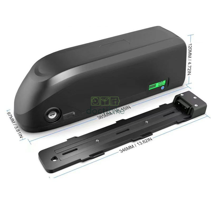 Batterie compatible pour vélo RAD POWER - Vue d'ensemble et du pack