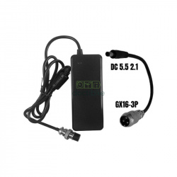 Chargeur trottinette 24V / 29.4V - 2A avec connecteur DC 5.5*2.1