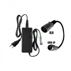 Chargeur trottinette 36V / 42V - 2A avec connecteur XLR