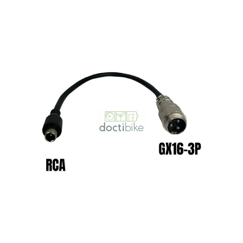 Scooter charger 48V / 54.6V - 2A with RCA connector
