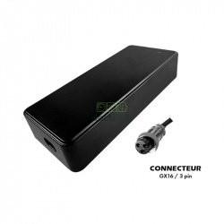48V / 54.6V - 2A Trottinett-Ladegerät mit RCA-Anschluss