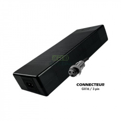 Chargeur trottinette 60V / 67.2V - 2A avec connecteur LP16-3
