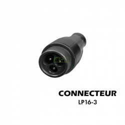 Chargeur trottinette 72V / 84V - 2A avec connecteur LP16-3