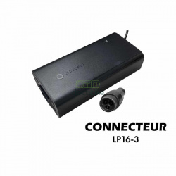 Chargeur trottinette 72V / 84V - 2A avec connecteur LP16-3