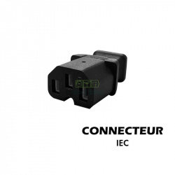 Chargeur trottinette Citycoco 60V / 67.2V - 2A avec prise IEC