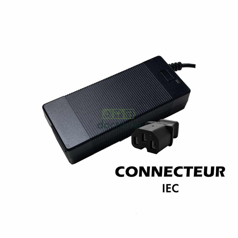 Citycoco Trottinett-Ladegerät 60V / 67.2V - 2A mit IEC-Stecker