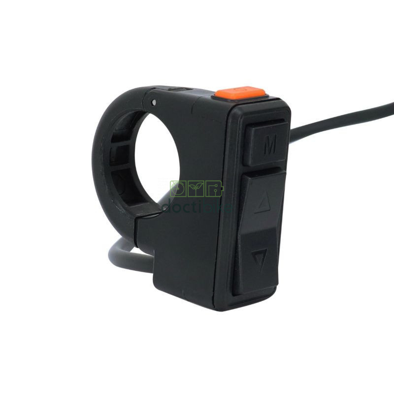 DS102 Meter / Display (conector negro de 6 polos) para bicicletas Leader Fox con motorización Bafang