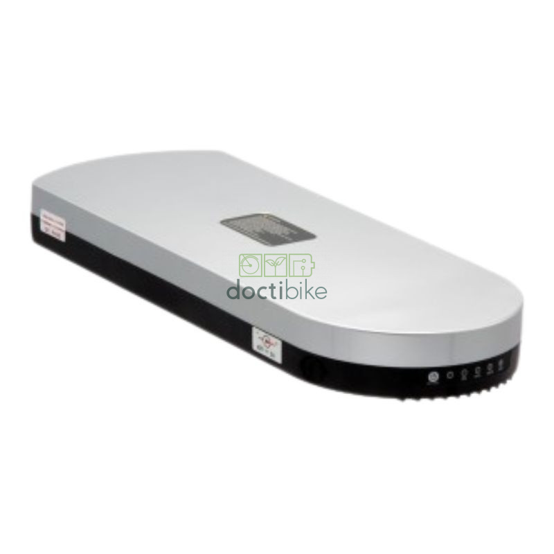 Tianneng Porte-Bagages originele "TNLi 18650" zilveren fietsaccu - 36V 13Ah