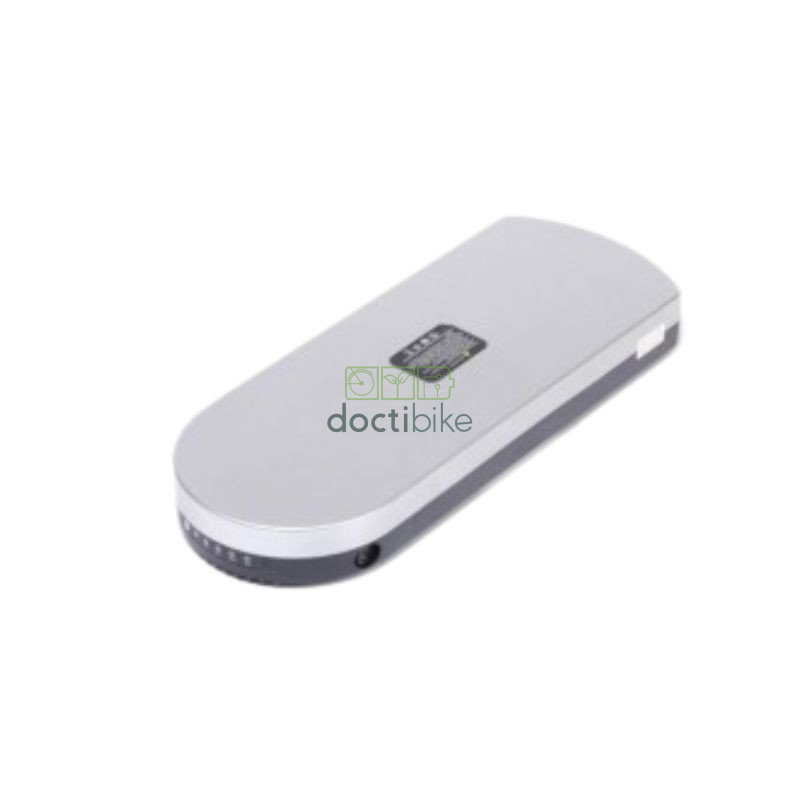 Batterie vélo Tianneng Porte-Bagages "TNLi 18650" argent - 36V 13Ah