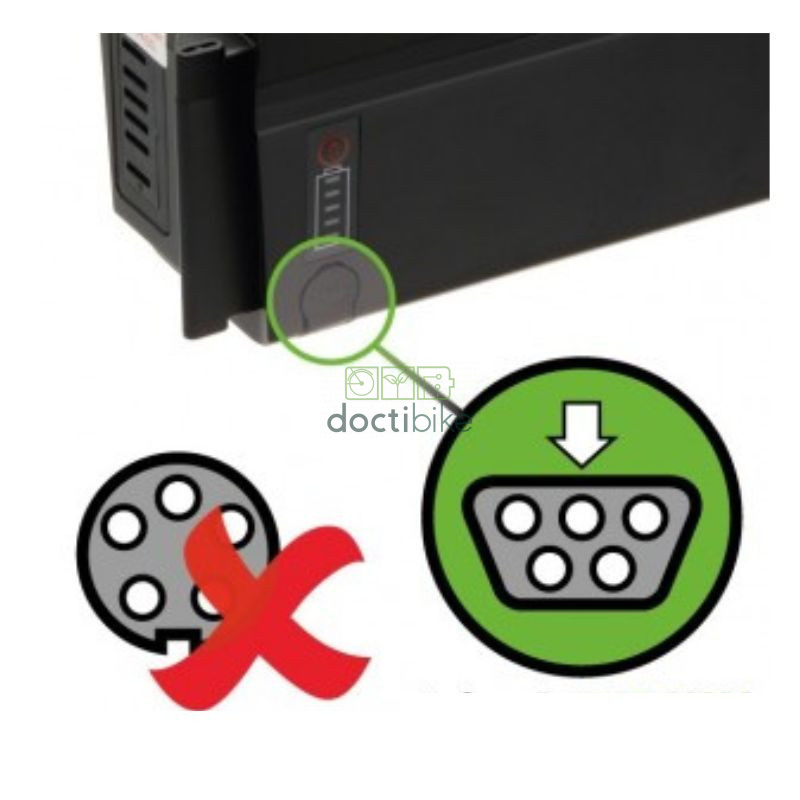 Batería de bicicleta Joycube SF-06S Non Smart para Fischer- JCEB360-14.5 - 36V 14.5Ah