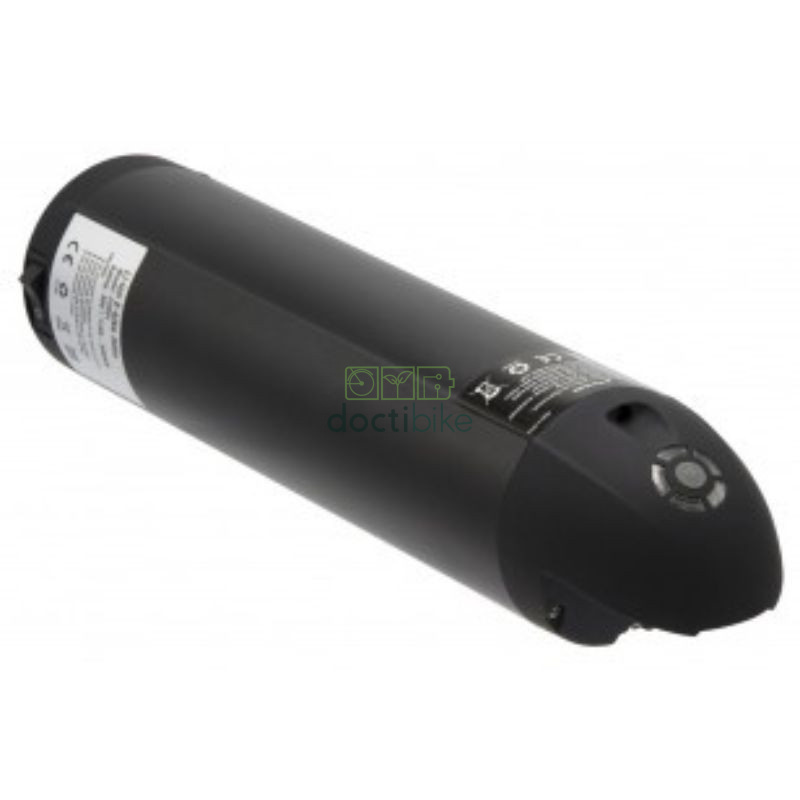 Batterie vélo bouteille/bourde – version longue noire – 36V 11Ah
