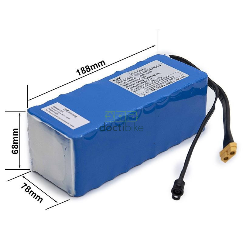 Batería externa scooter compatible Xiaomi - 36V 12.8Ah
