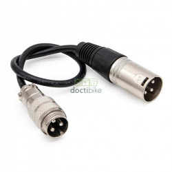 GX16 naar XLR-adapter - 23 cm