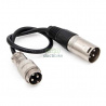 GX16 naar XLR-adapter - 23 cm