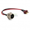 Charging port GX16 to Dean type T - 15cm