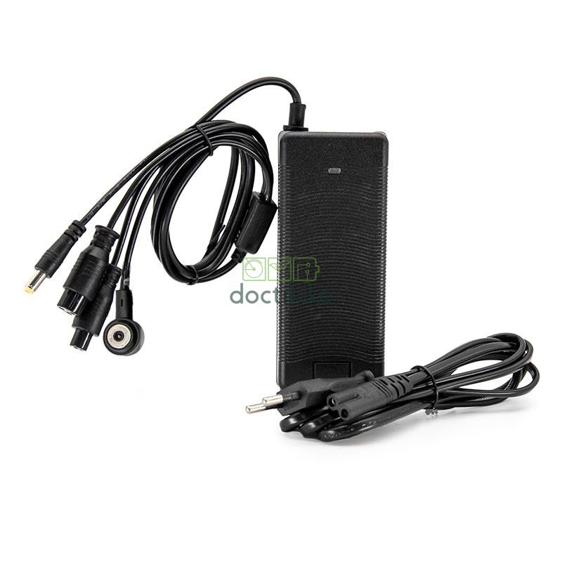 Chargeur trottinette 36V 2A multi-connecteurs pour Xiaomi, Ninebot, Cecotec