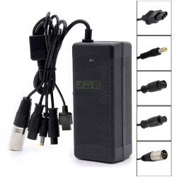 Chargeur trottinette 48V 2A multi-connecteurs pour NIU, Smartgyro, Urbanglide, Cecotec