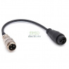 Adaptateur GX16 vers LP-16 - 15.8 cm