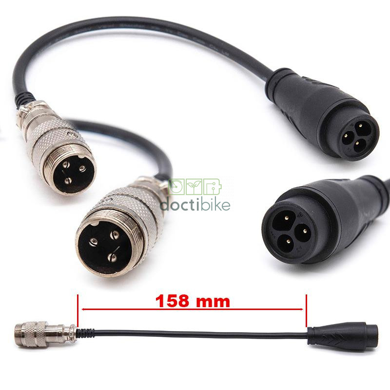 Adaptateur GX16 vers LP-16 - 15.8 cm