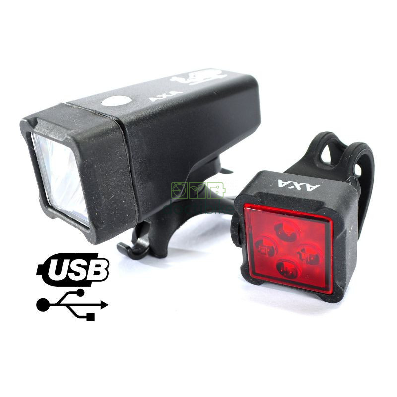 Kit de iluminación delantera y trasera NITE LINE T4 R USB