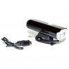 800 LUMENS front lighting - USB recharge