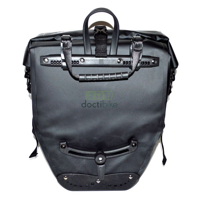 EXS 25L waterproof rear carrier bag, black