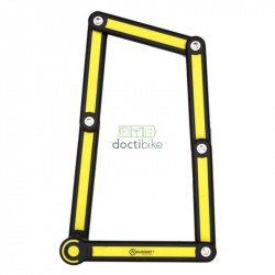 Cerradura antirrobo articulada "CITY LOCK" 85cm con soporte