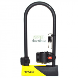 Antivol U "TITAN 320" 12x108x258 avec support