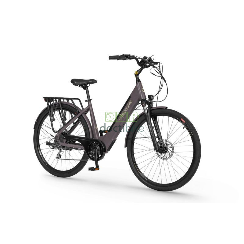 Vélo électrique Ecobike X-City Coffee 19" - Batterie 522Wh ou 630Wh