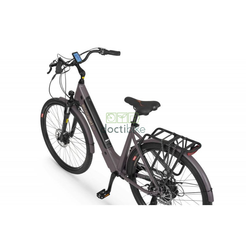 Vélo électrique Ecobike X-City Coffee 19" - Batterie 522Wh ou 630Wh