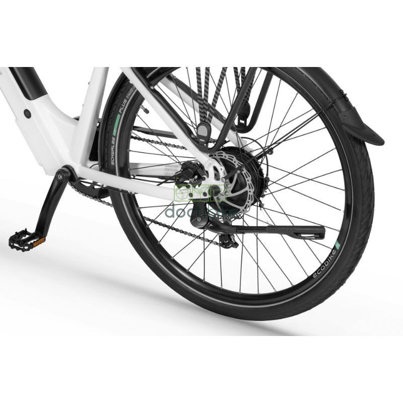 Ecobike X-Cross White - 504Wh or 630Wh battery - 17" or 19" electric bike