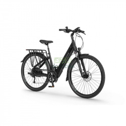 Ecobike X-Cross Black Elektrofahrrad - Batterie 504Wh oder 630Wh - 17" oder 19