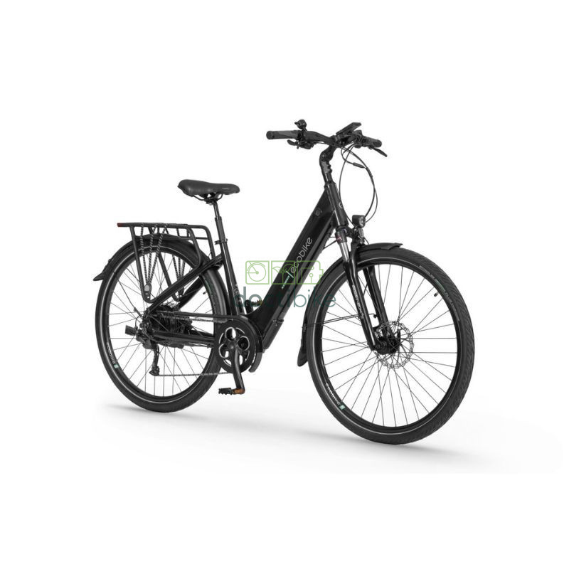 Vélo électrique Ecobike X-Cross Black - Batterie 504Wh ou 630Wh - 17" ou 19"