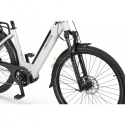 Vélo électrique Ecobike LX300 White - Batterie 556.8Wh ou 672Wh - 17" ou 19"