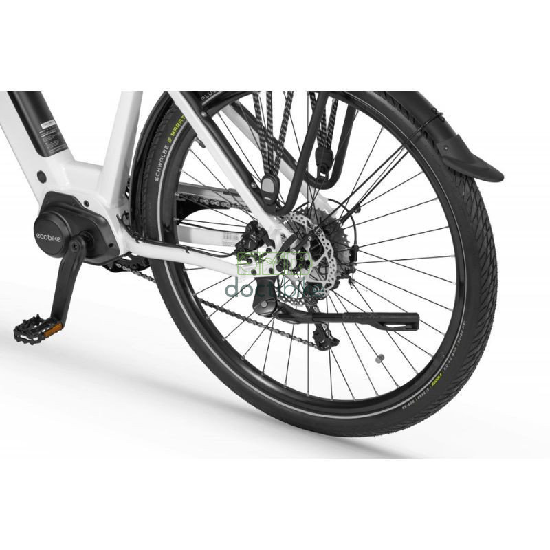 Vélo électrique Ecobike LX300 White - Batterie 556.8Wh ou 672Wh - 17" ou 19"