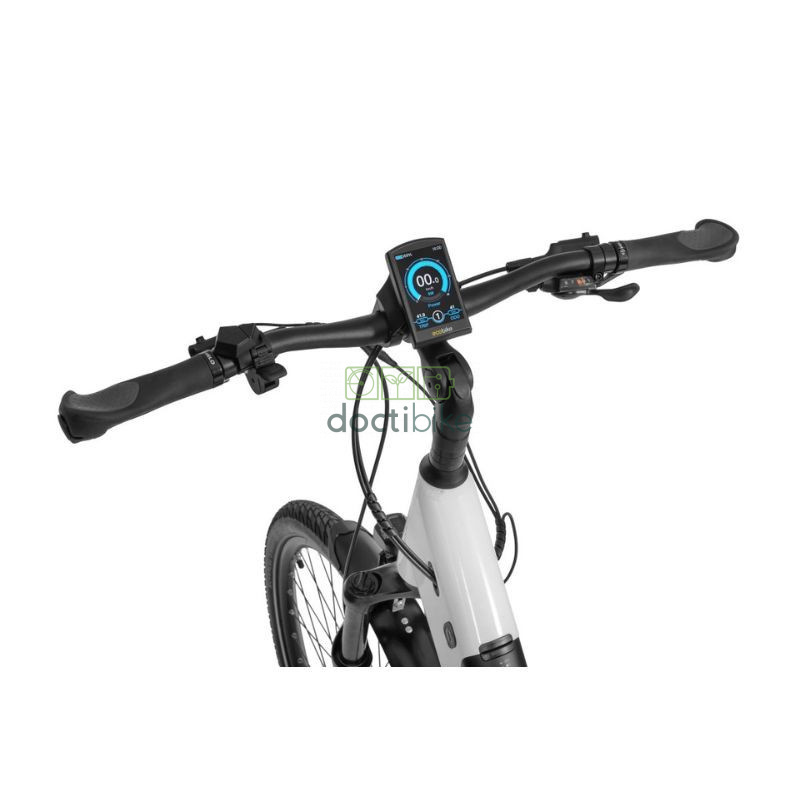 Vélo électrique Ecobike LX300 White - Batterie 556.8Wh ou 672Wh - 17" ou 19"