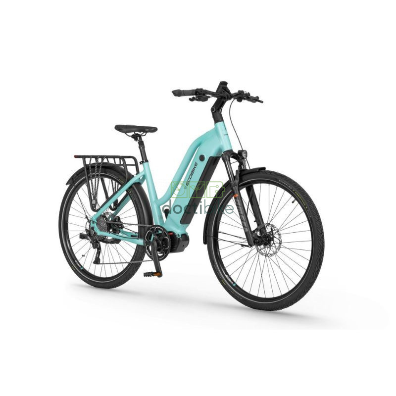 Ecobike LX 500 Mint elektrische fiets - Batterij 720Wh of 960Wh - 17" of 19" - Groen