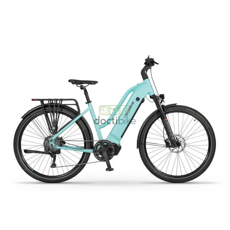 Ecobike LX 500 Mint elektrische fiets - Batterij 720Wh of 960Wh - 17" of 19" - Groen