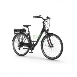 Bicicletta elettrica Ecobike Traffic Black 19" - Batteria 417,6Wh, 522Wh o 630Wh