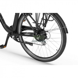 Bicicletta elettrica Ecobike Traffic Black 19" - Batteria 417,6Wh, 522Wh o 630Wh