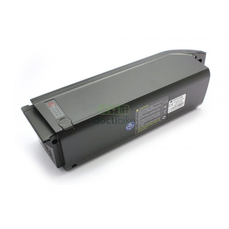 XK27E Unstickered battery - 36V 14.5Ah Li-ion - UART - Frame mount - Bafang - Black