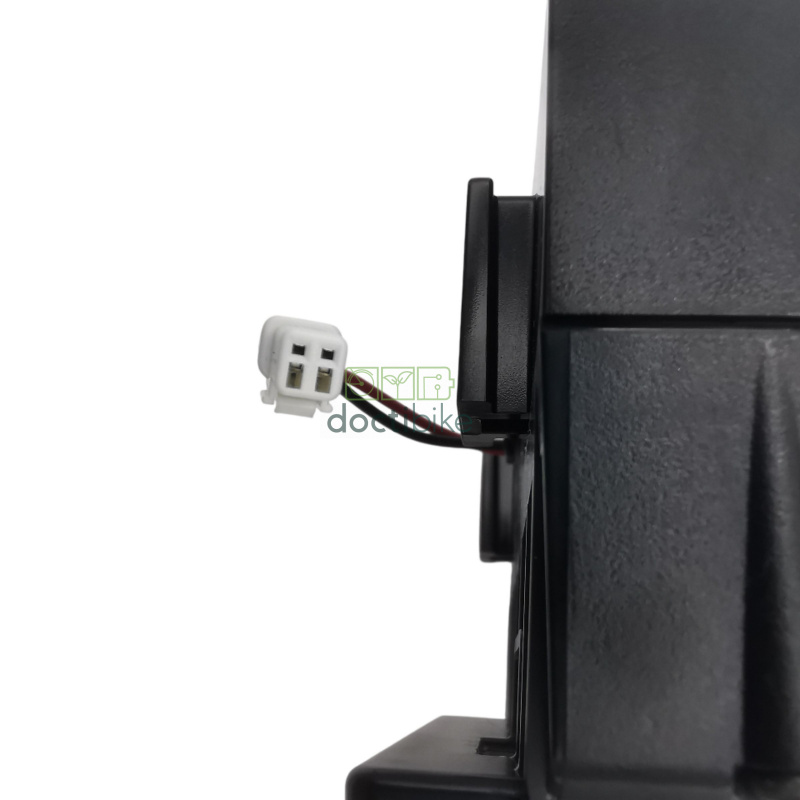 Akku Yamaha 500Wh Generation 2017 im Gepäckträger - Doctibike