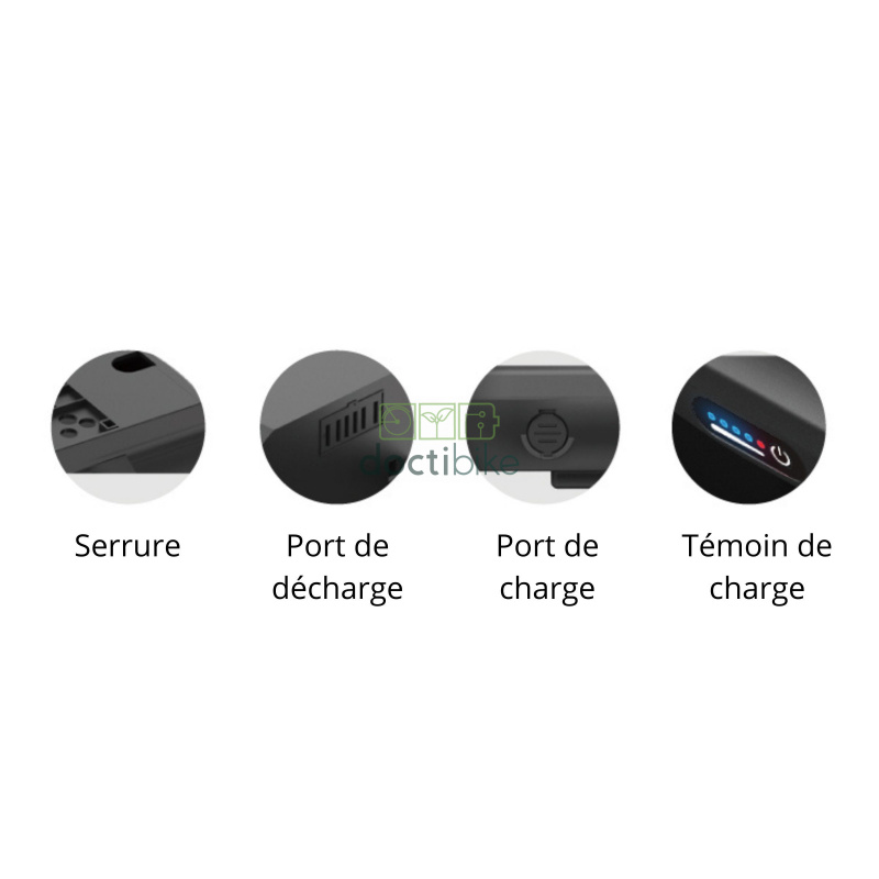 Kompatible Batterie Arcade/Pytes 36V 13Ah Smart BMS CAN BUS Bafang