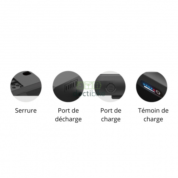 Compatibele batterij Arcade/Pytes 36V 13Ah Smart BMS CAN BUS Bafang