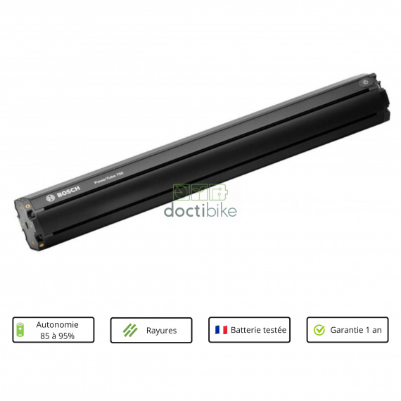 Bosch PowerTube 750 Wh Horizontal Smart System BBP3770 Bike Battery - Refurbished