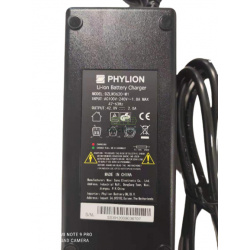 Chargeur PHYLION 36V 1,8A Mâle 3 Broches - Nouvelle generation