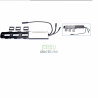 Portabaterías y controlador negro de 26" para bicicletas Feu Vert E-Rox 80 e Intersport E-City Ltd / E-Cliff Ltd